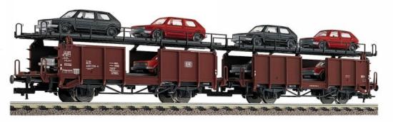 Set of 2 Double-deck car transporter type Laaes 541<br /><a href='images/pictures/Fleischmann/522501.jpg' target='_blank'>Full size image</a>